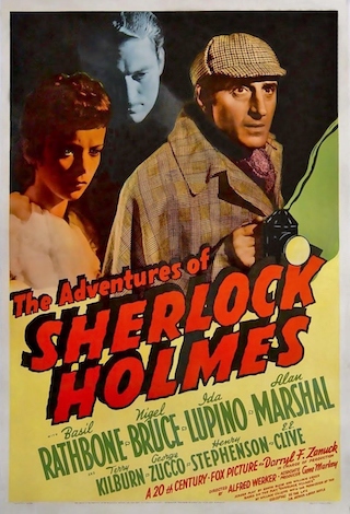 Sherlock Holmes Basil Rathbone (1939)